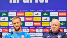 Tomáš Souček a Ivan Hašek